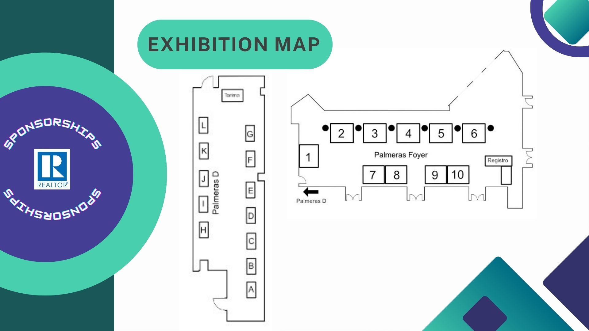 Mapa de Exhibiciones 2025 PRAR Convention